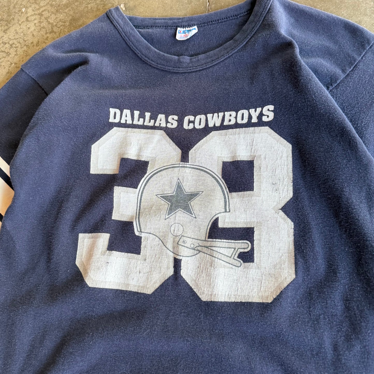 True Vintage 70s Cowboys Tee -L