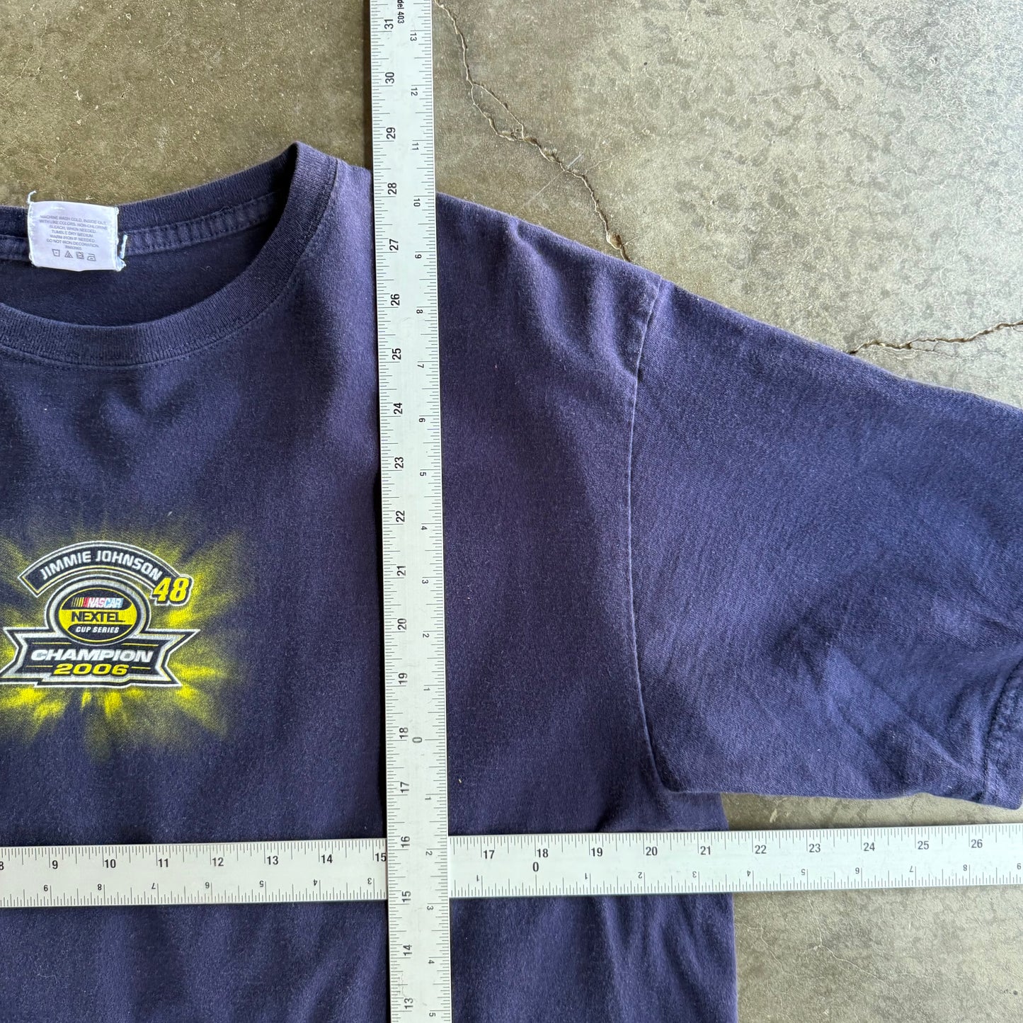 Vintage 00s NASCAR Jimmy Johnson Tee - XL