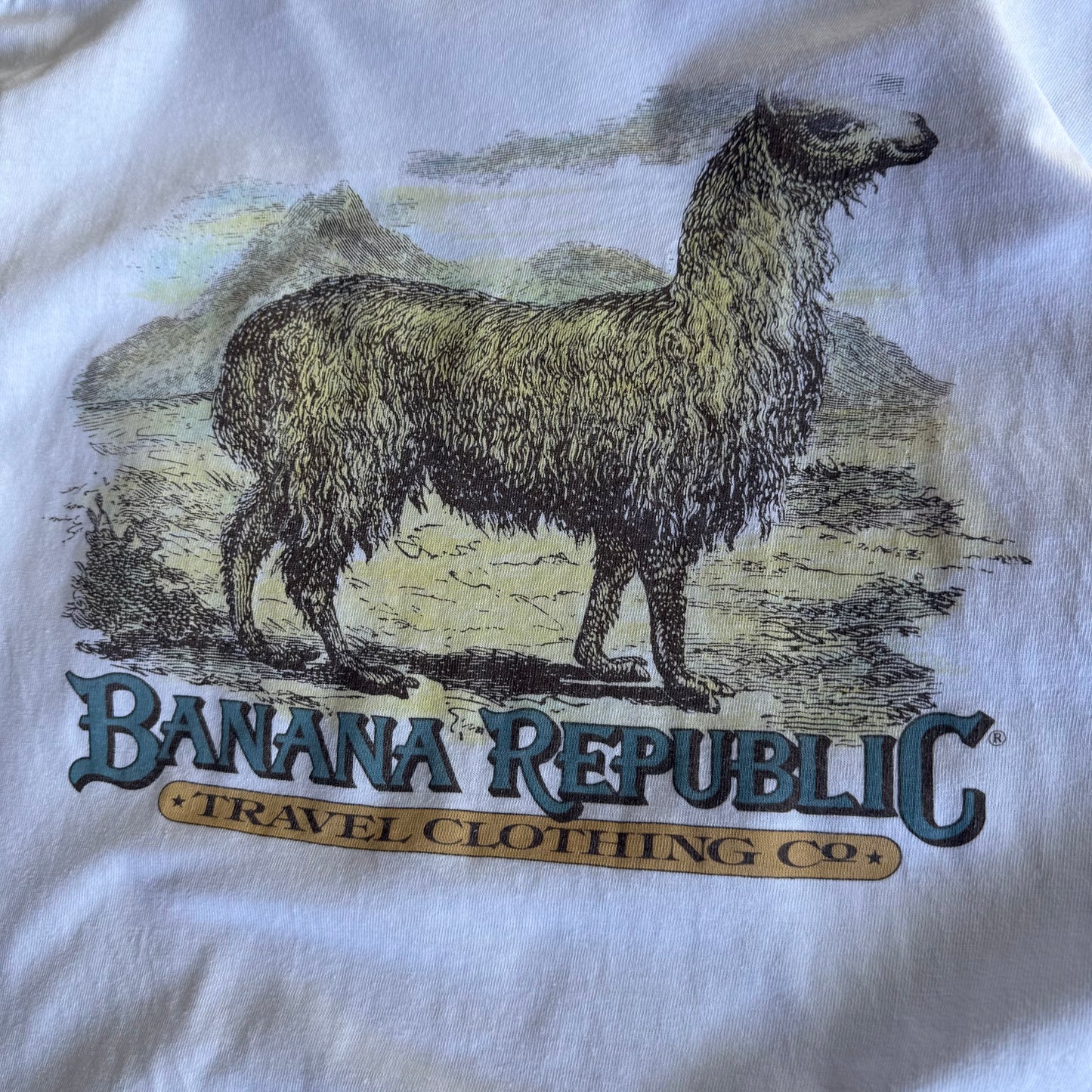 Vintage 90s Banana Republic Tee - XL