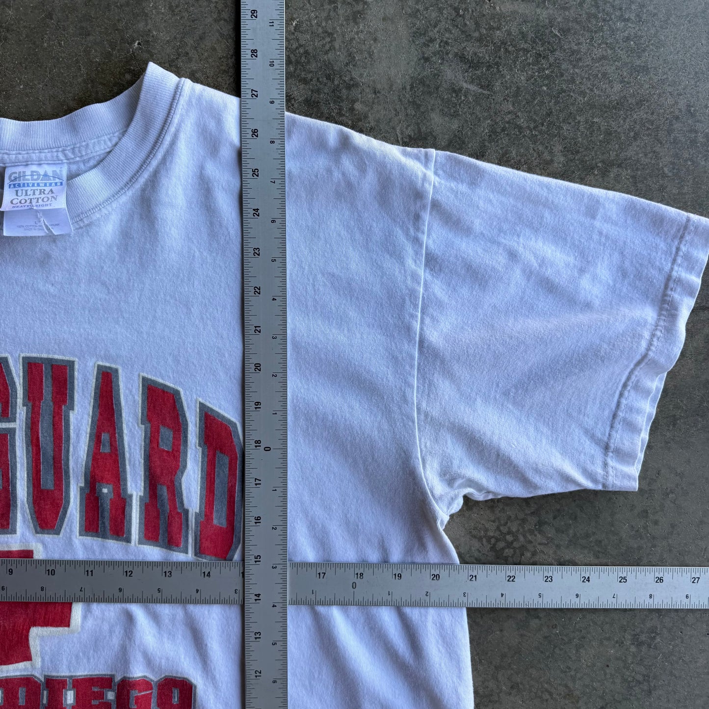 Vintage Spring Lifeguard Tshirt - L