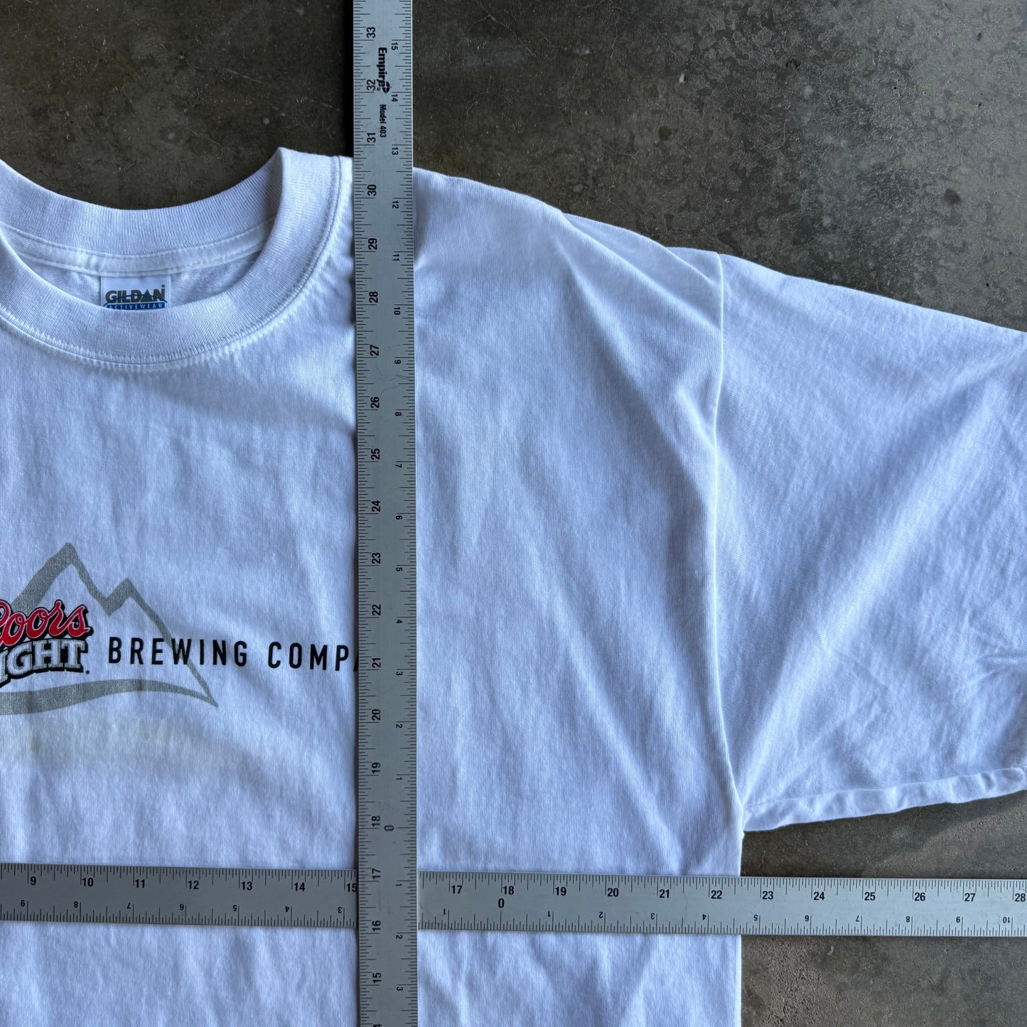 Vintage 00s Coors Light Tshirt - XL