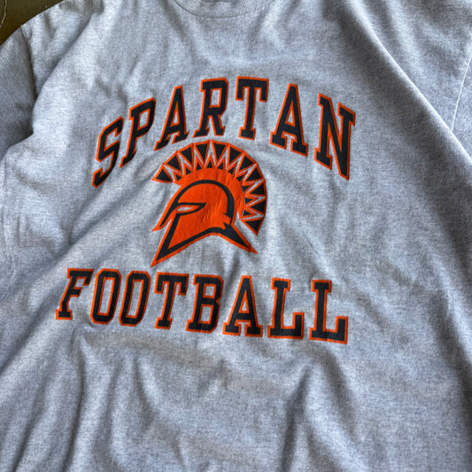 Vintage Spartan Football Tshirt - XL