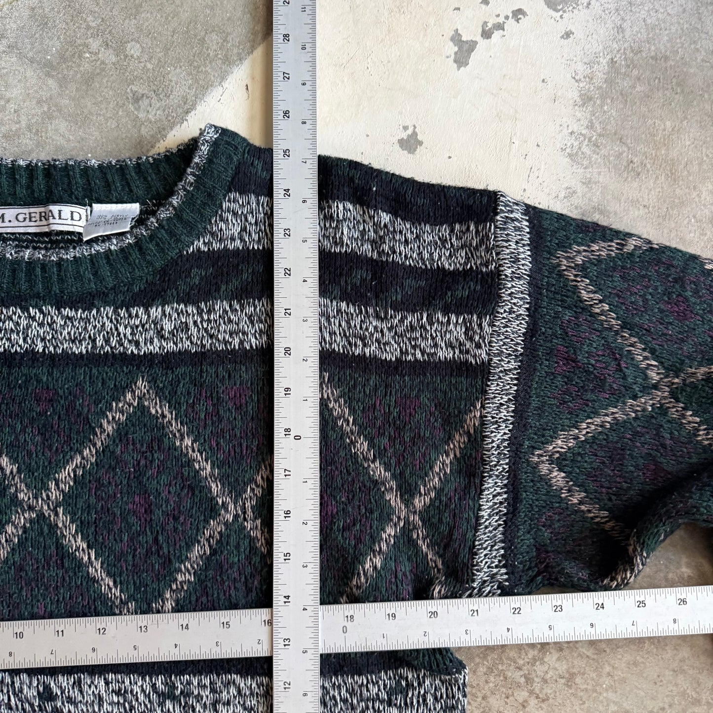 Vintage 90s Knit Sweater - L