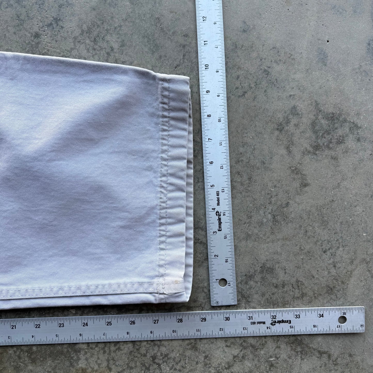 Vintage Light Tan Baggy Tommy Pants - 38