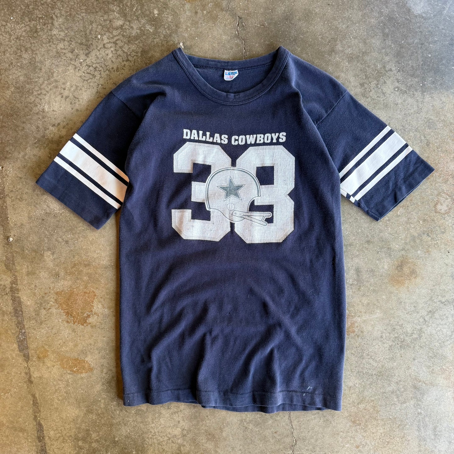 True Vintage 70s Cowboys Tee -L