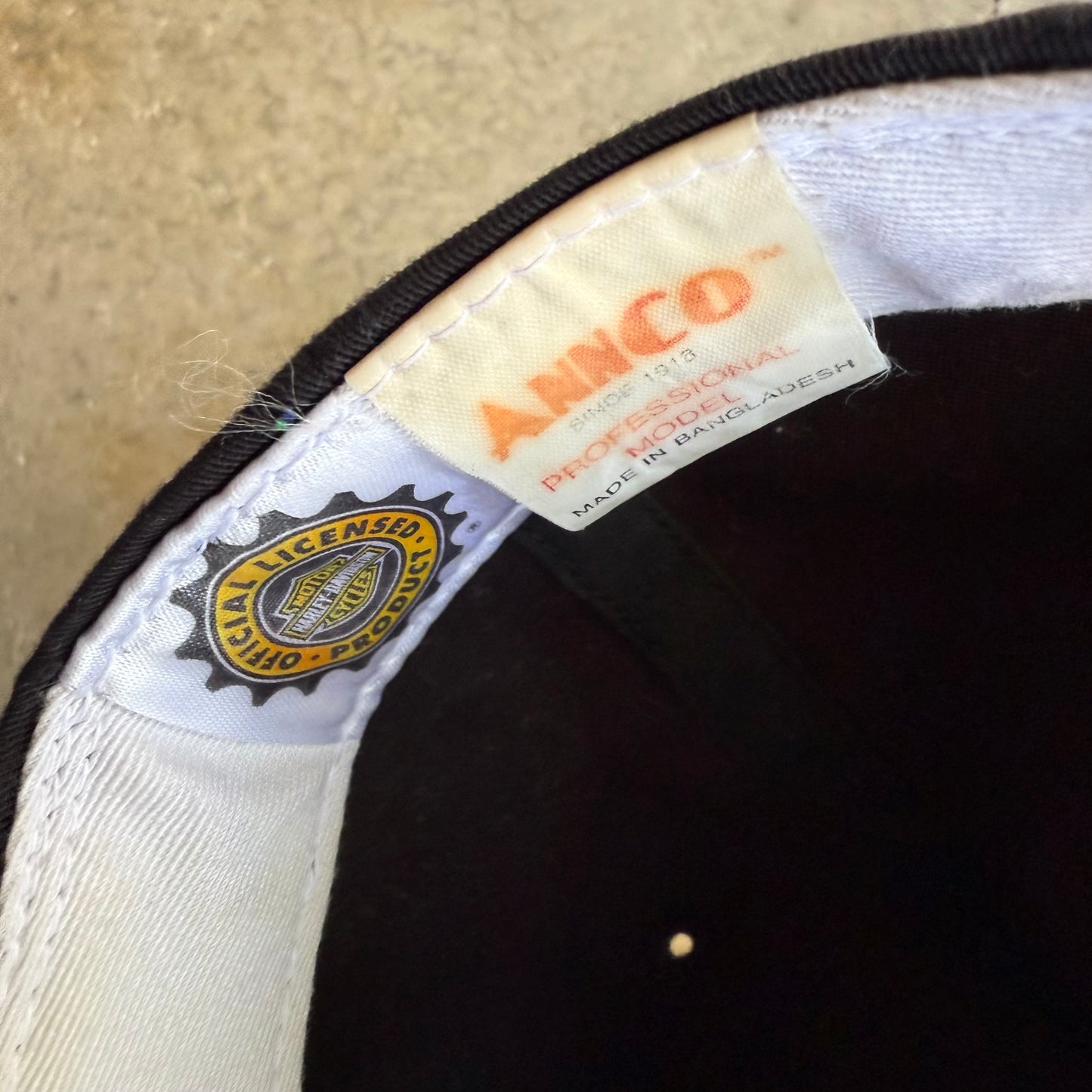 Vintage 90s Harley Davidson SnapBack Hat