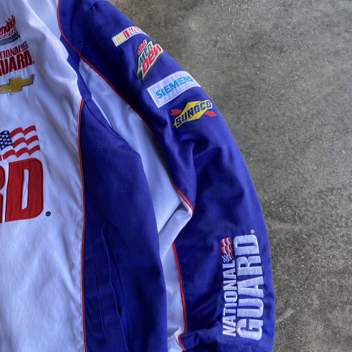 NASCAR Racing National Guard Jacket - XL