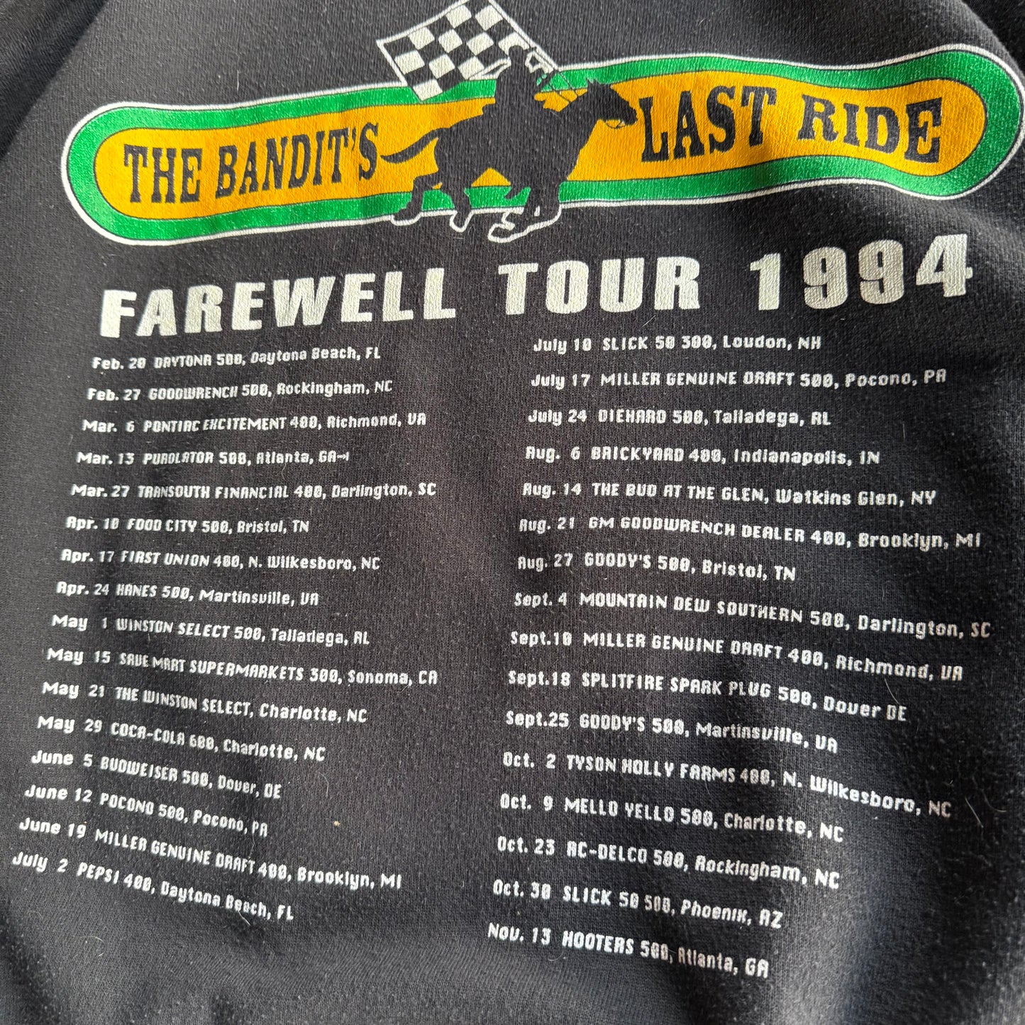 Vintage 90s Tobacco NASCAR Crewneck - L