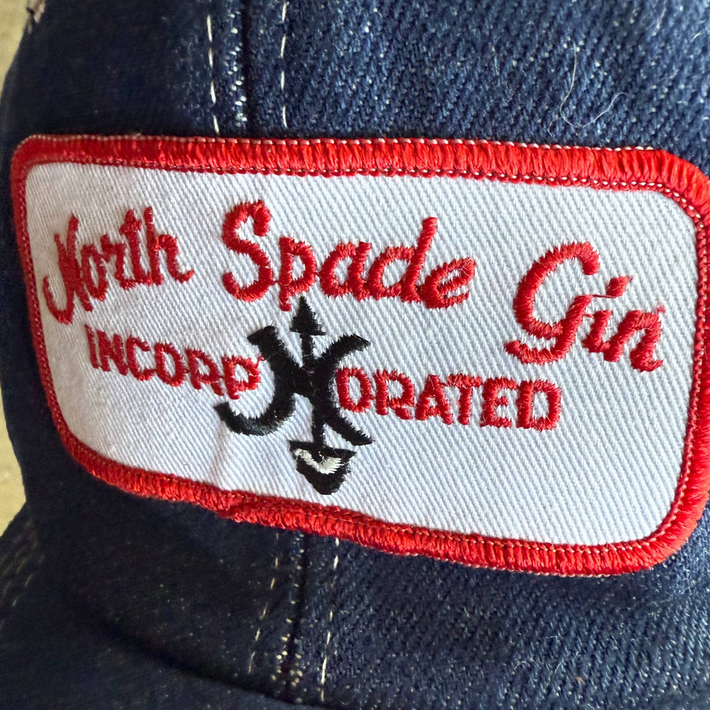 Vintage 90s Denim Gin SnapBack Hat