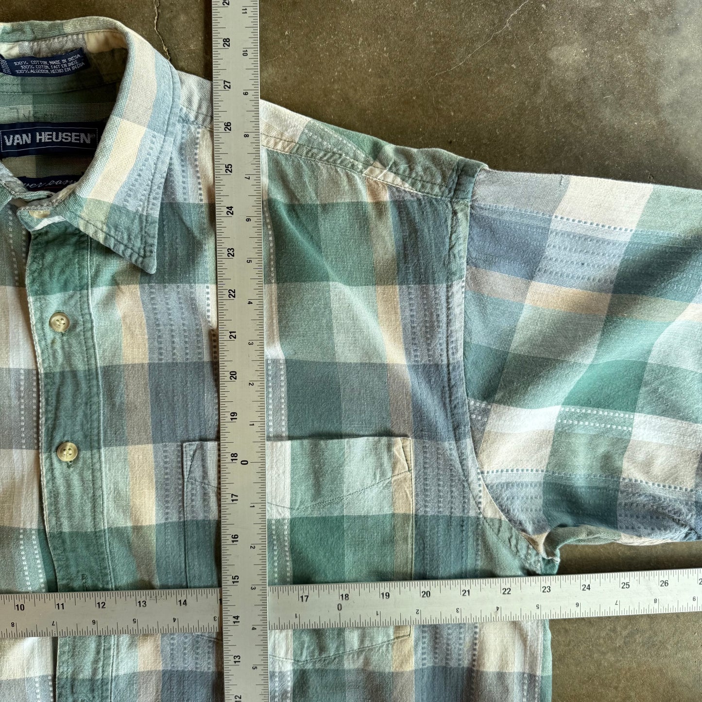 Vintage 00s Cropped Button Up - M