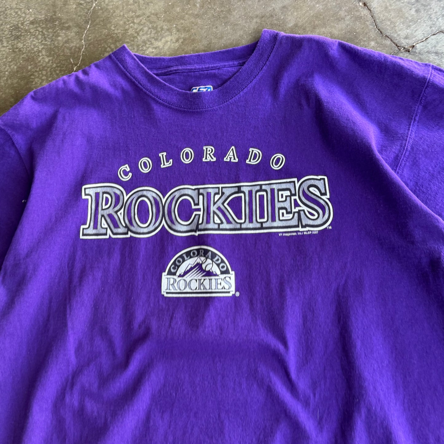 Vintage 00s Colorado Rockies Tee - XL