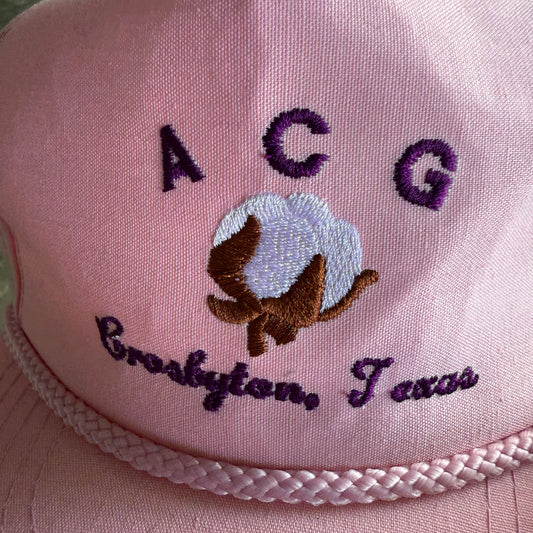 Vintage 90s Pink ACG Cotton SnapBack Hat