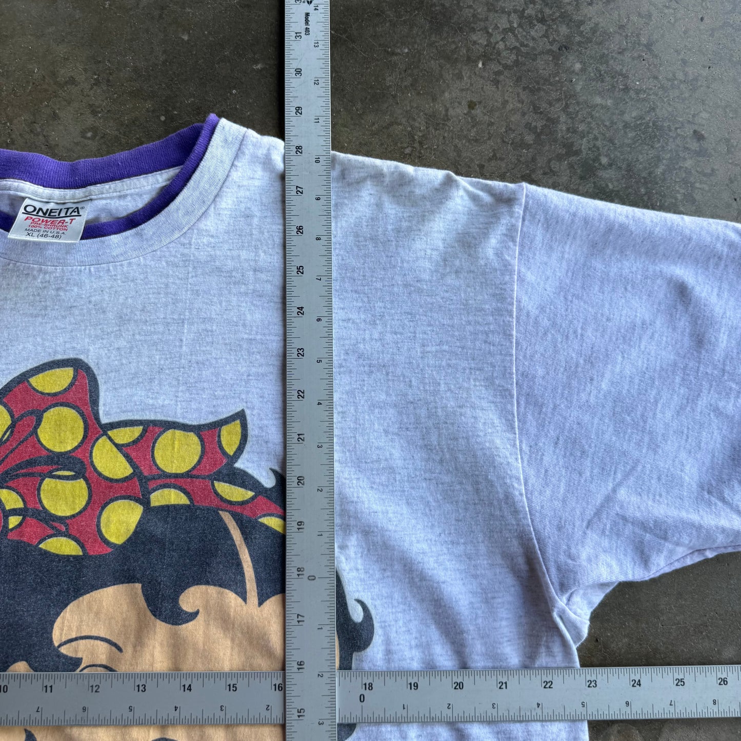 Vintage Big Face Betty Boop Tshirt - XL