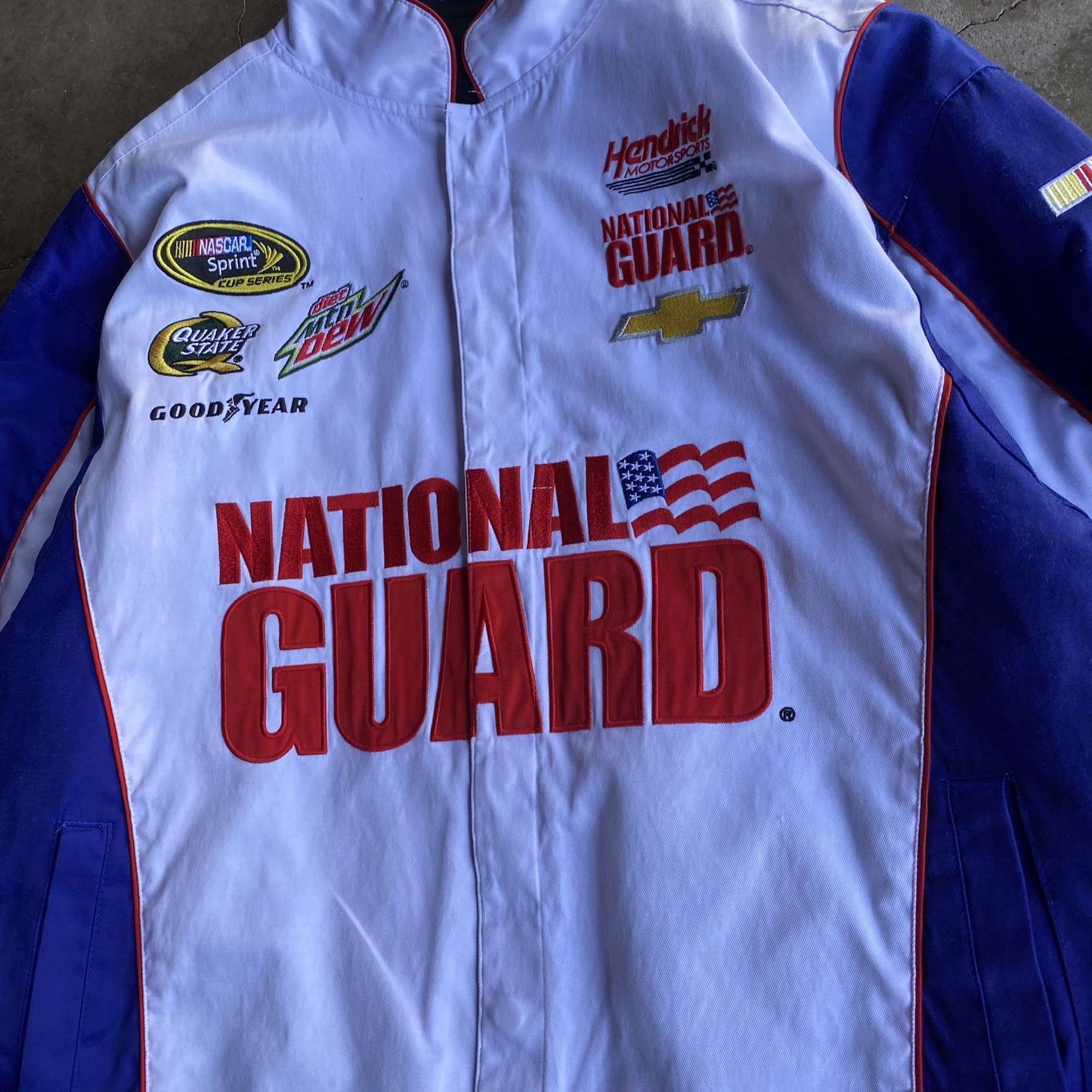 NASCAR Racing National Guard Jacket - XL