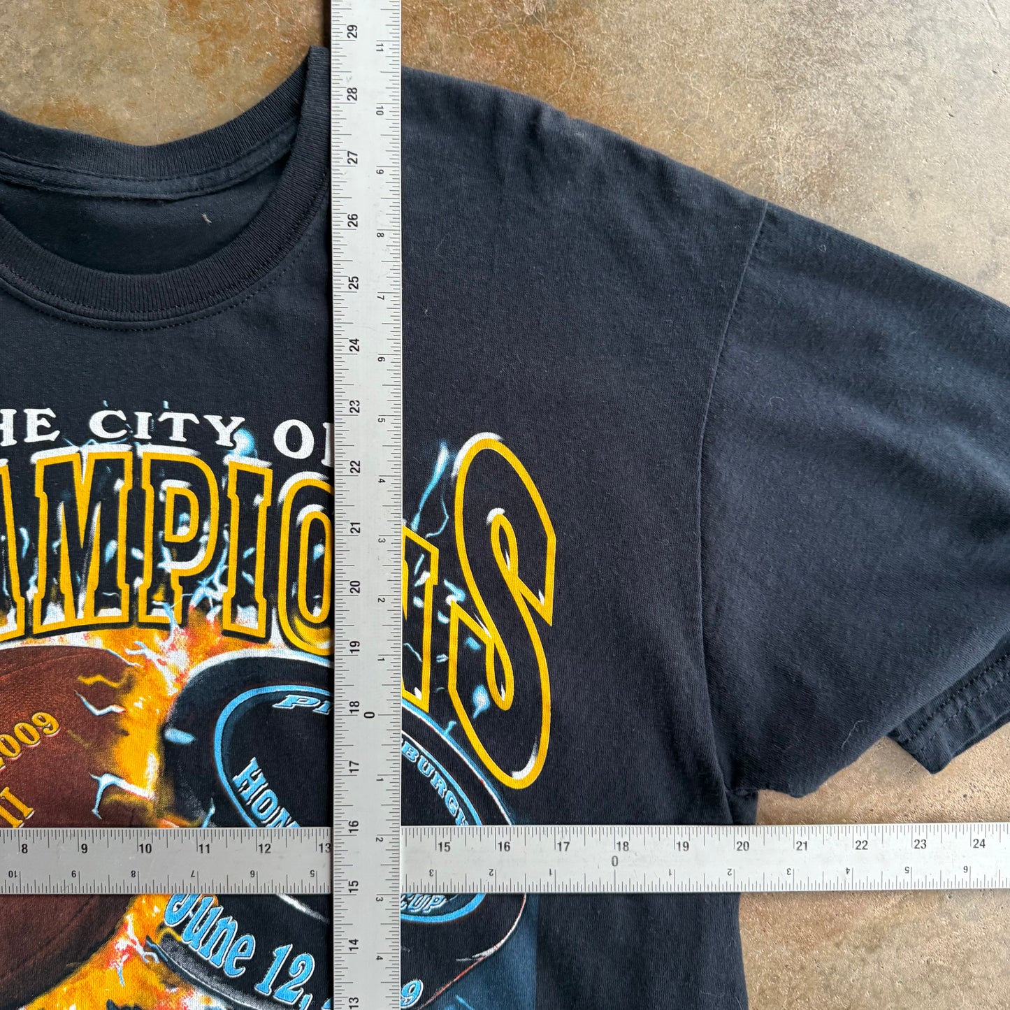 Vintage 00s Steelers Championship Tee - M