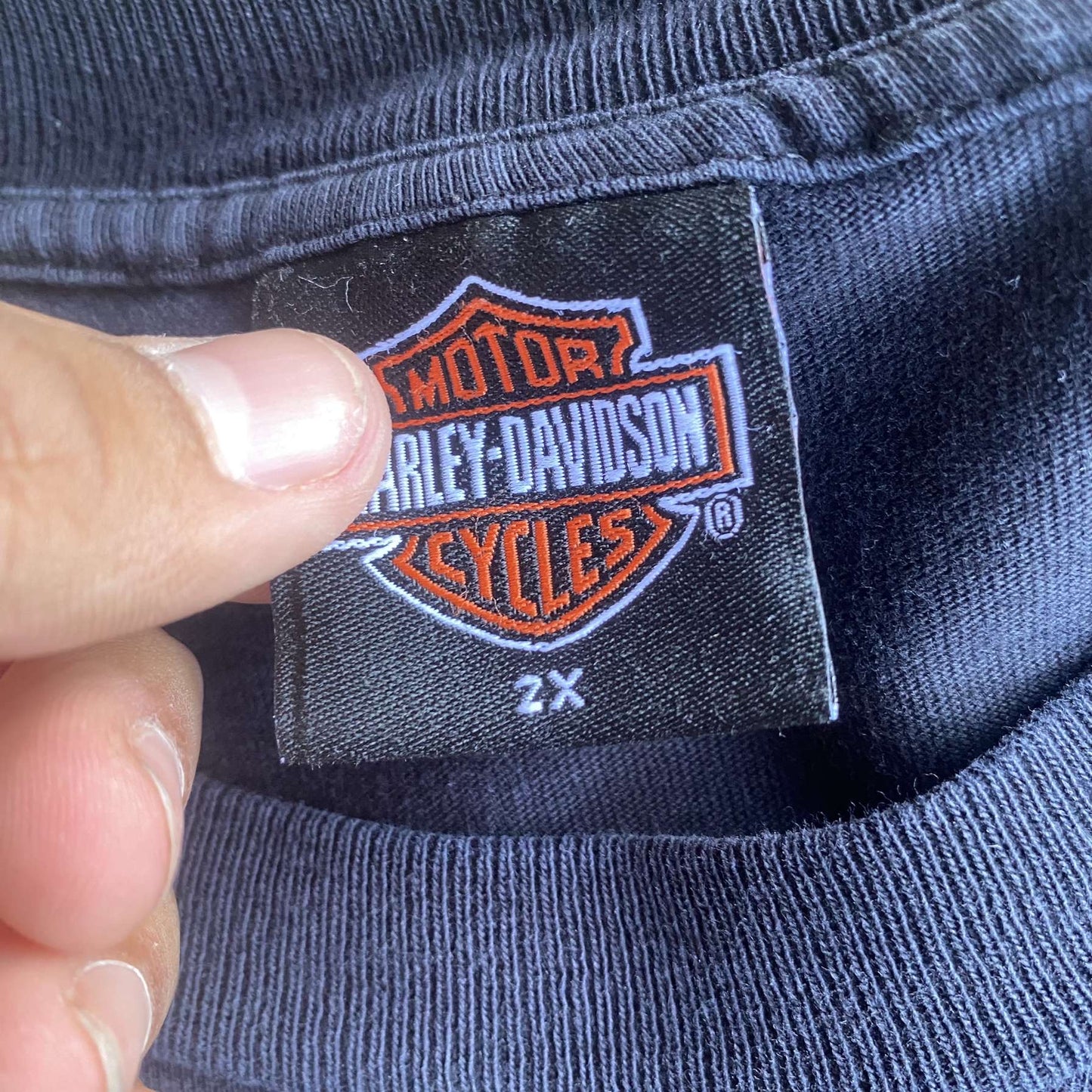 Vintage 00’s Harley Davidson Long Sleeve - XXL
