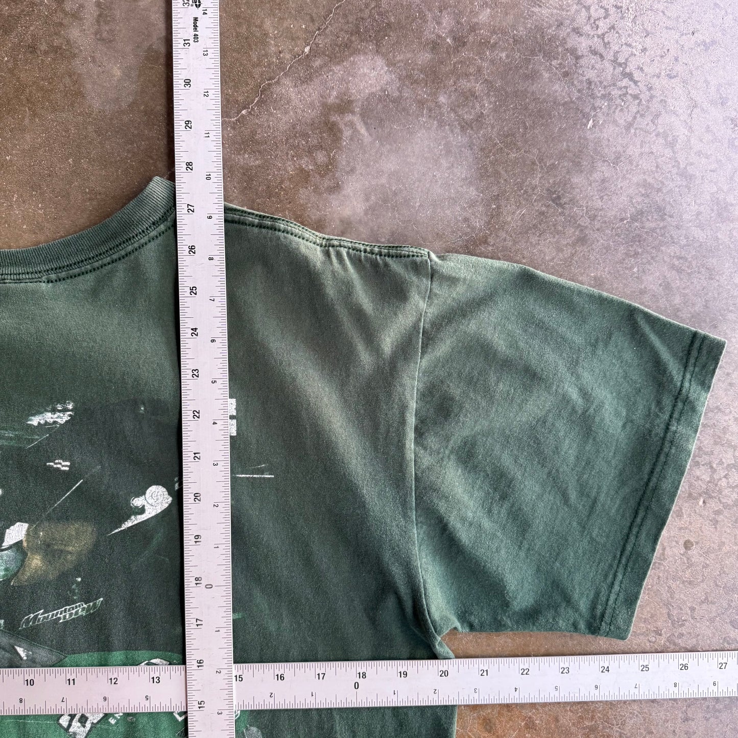 Vintage 00s NASCAR Dale Jr Tee - L
