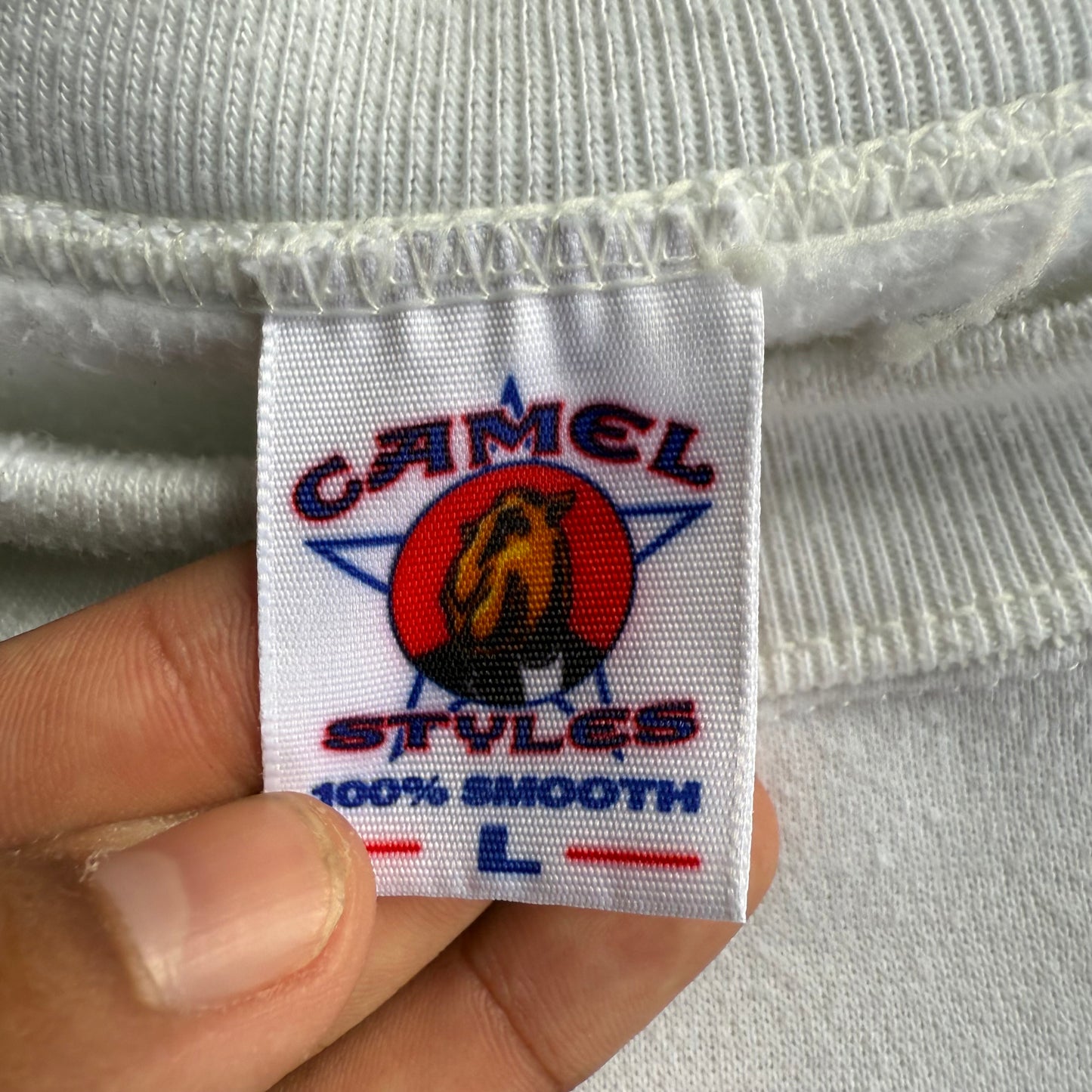 Vintage 90s Camel Crewneck - L