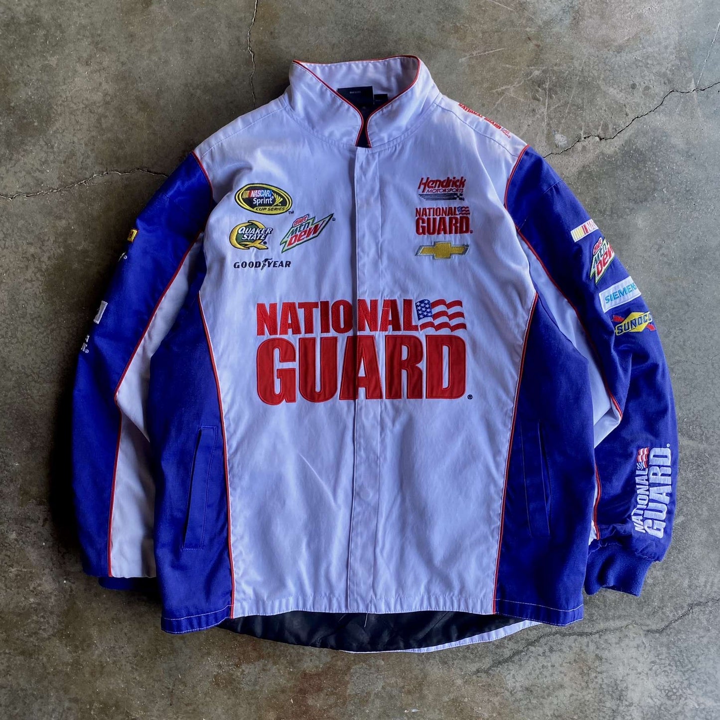 NASCAR Racing National Guard Jacket - XL