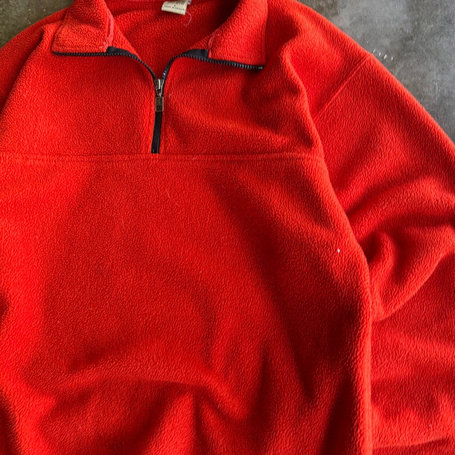 Vintage 00s Russell 1/4 Zip Up - L