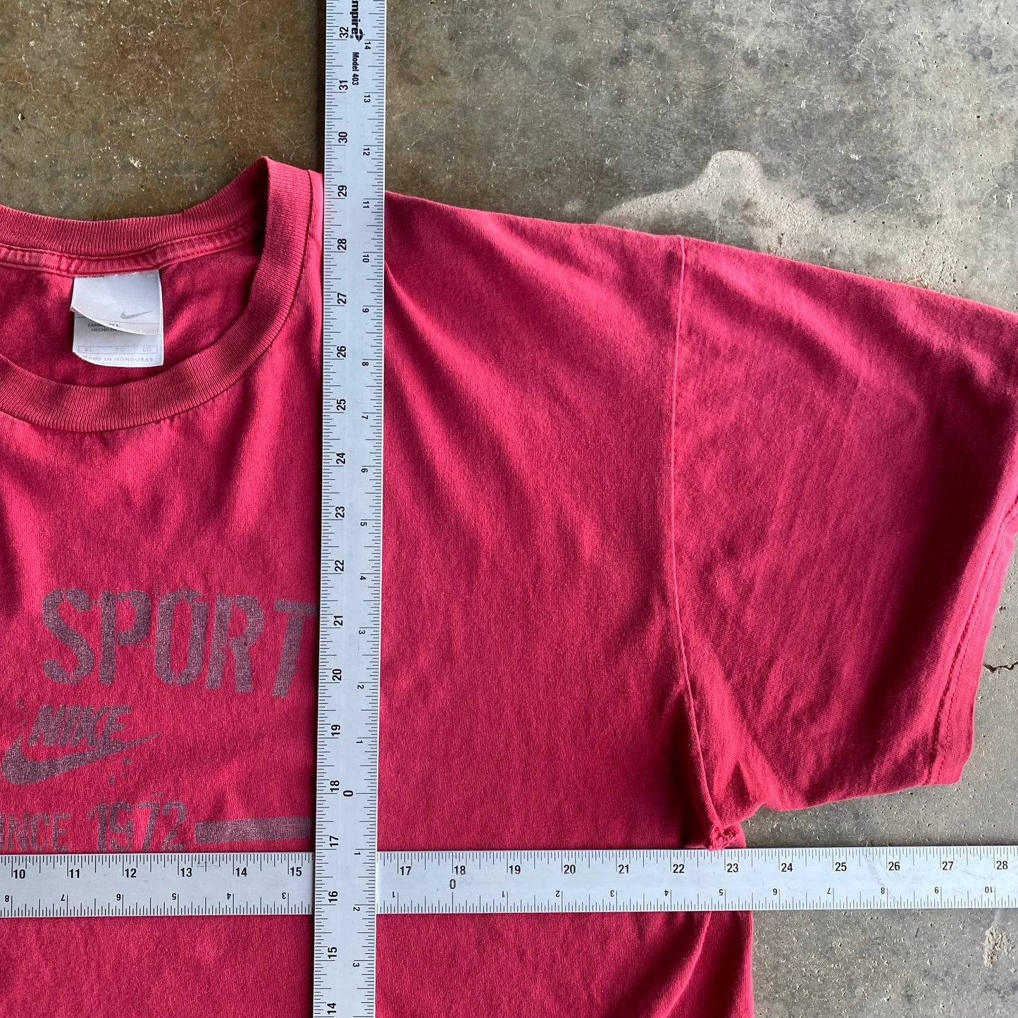 Vintage 00s Faded Nike Tee - XL