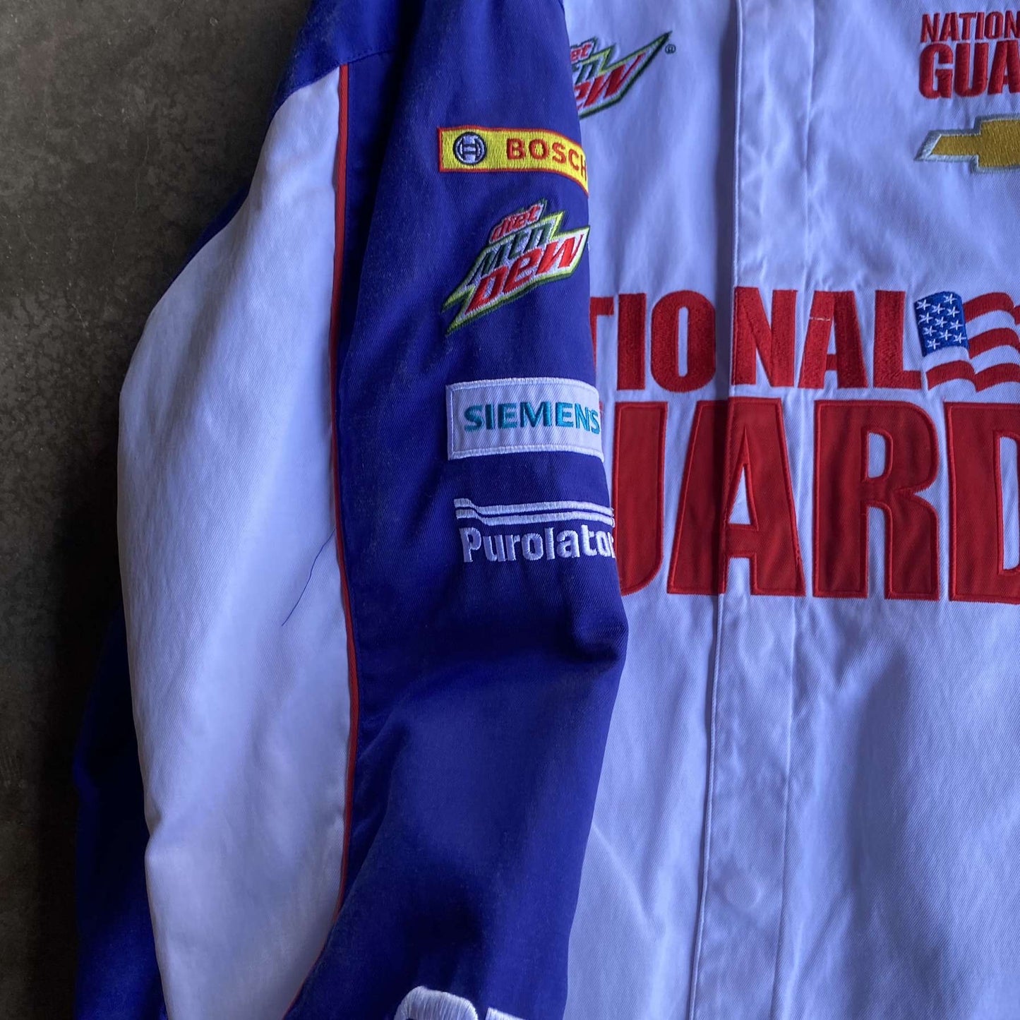 NASCAR Racing National Guard Jacket - XL
