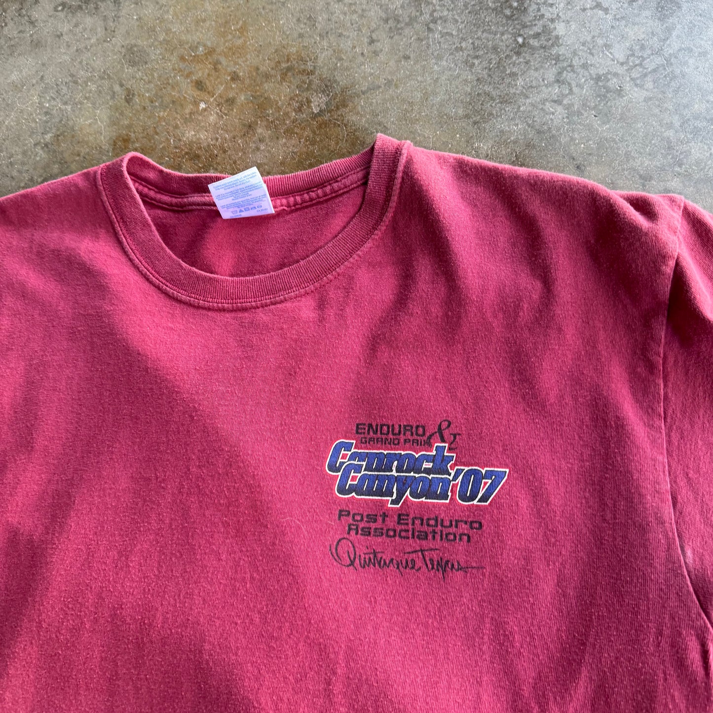 Vintage 00s Dirt Bike Motorcross Tee - L