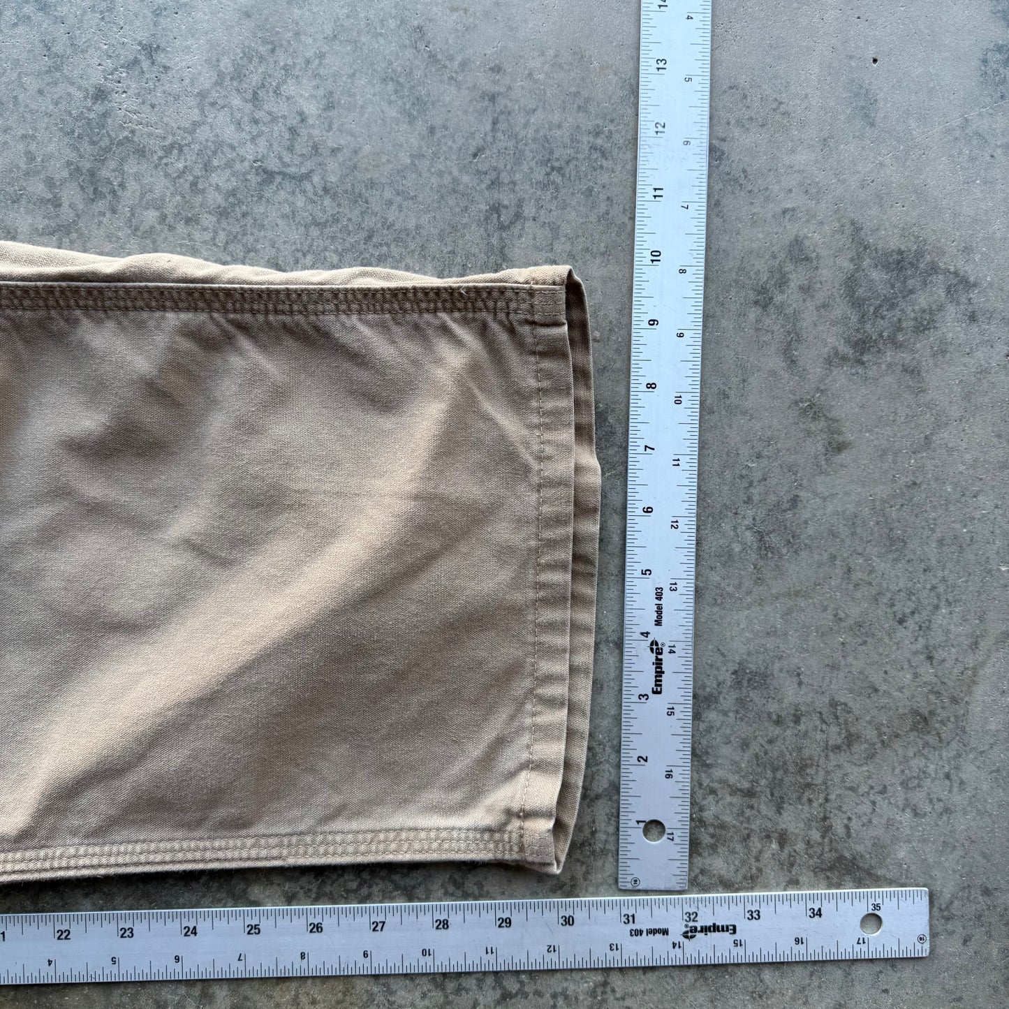 Vintage Tan Baggy Carhartt Pants - 36