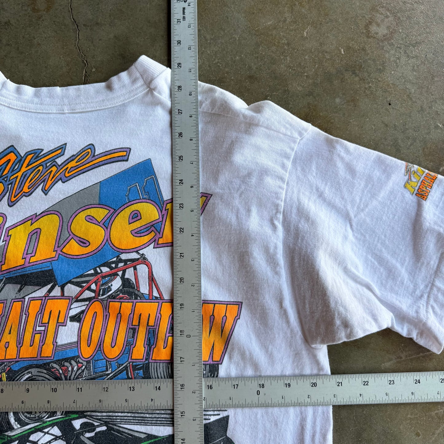 Vintage NASCAR Kinser Tshirt - L