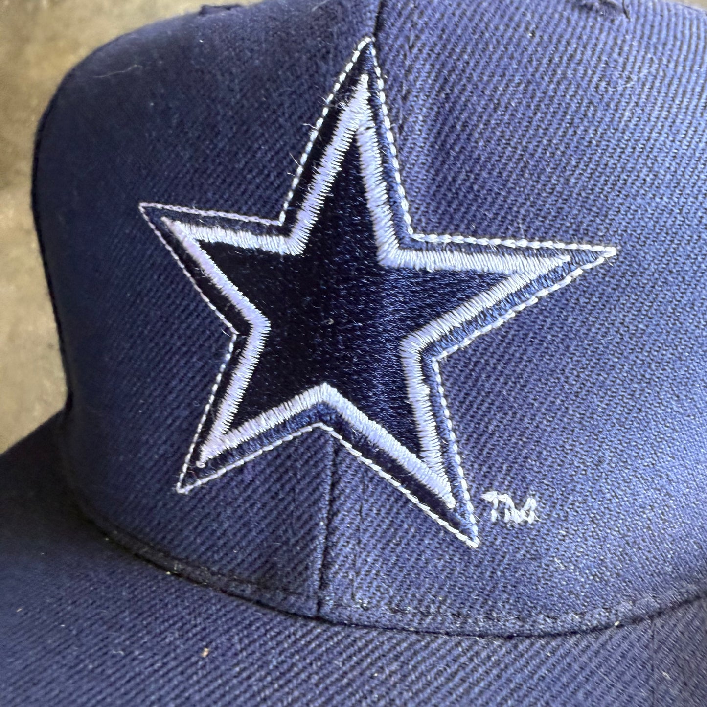 Vintage 90s Cowboys Plain Logo SnapBack Hat