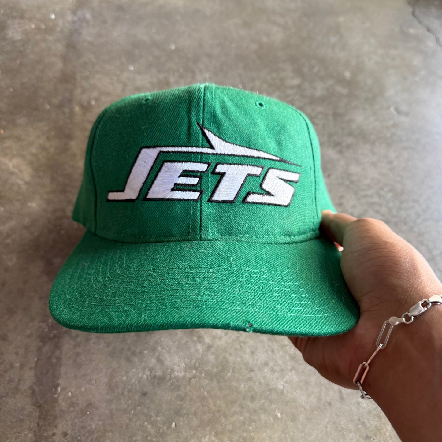Vintage 90s Jets NFL Starter SnapBack Hat
