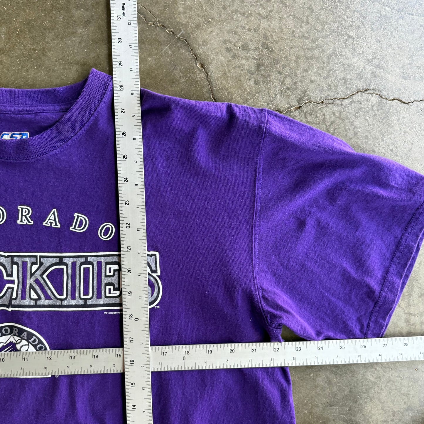 Vintage 00s Colorado Rockies Tee - XL