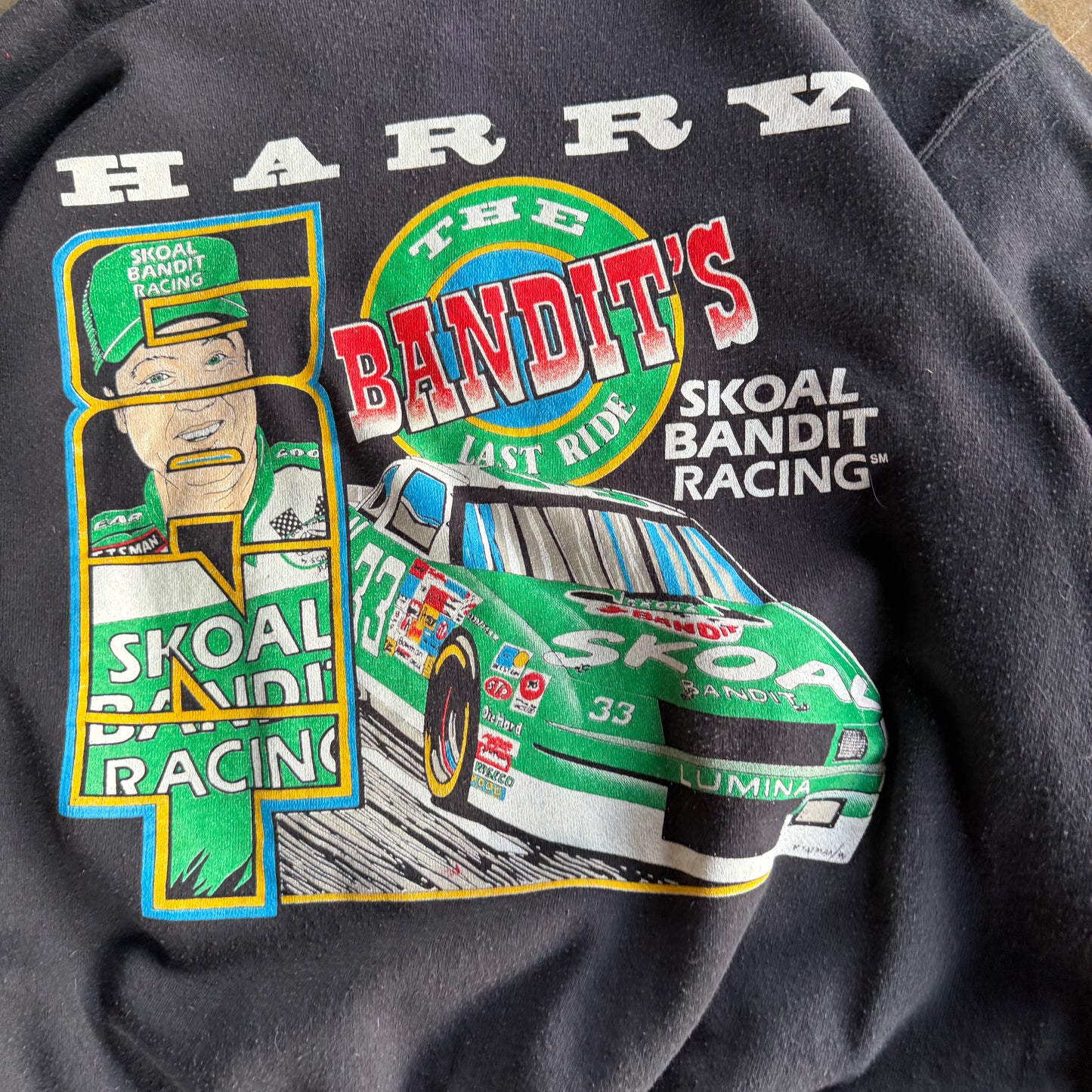 Vintage 90s Tobacco NASCAR Crewneck - L