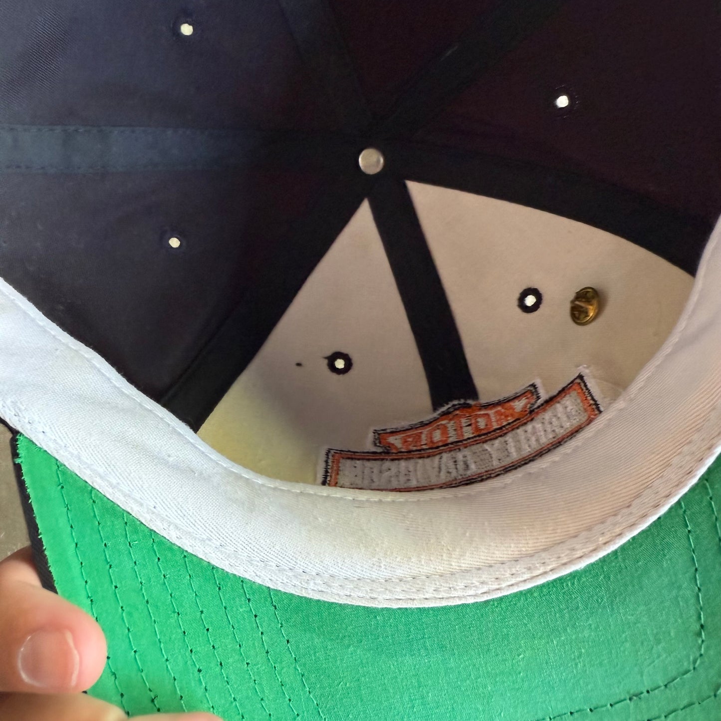 Vintage 90s Harley Davidson SnapBack Hat