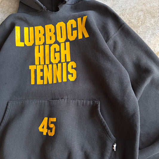 Vintage 90s Russell Athletic Track Hoodie - L