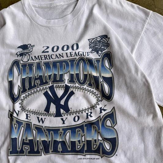 Vintage New York Yankees Championship Tshirt - XL