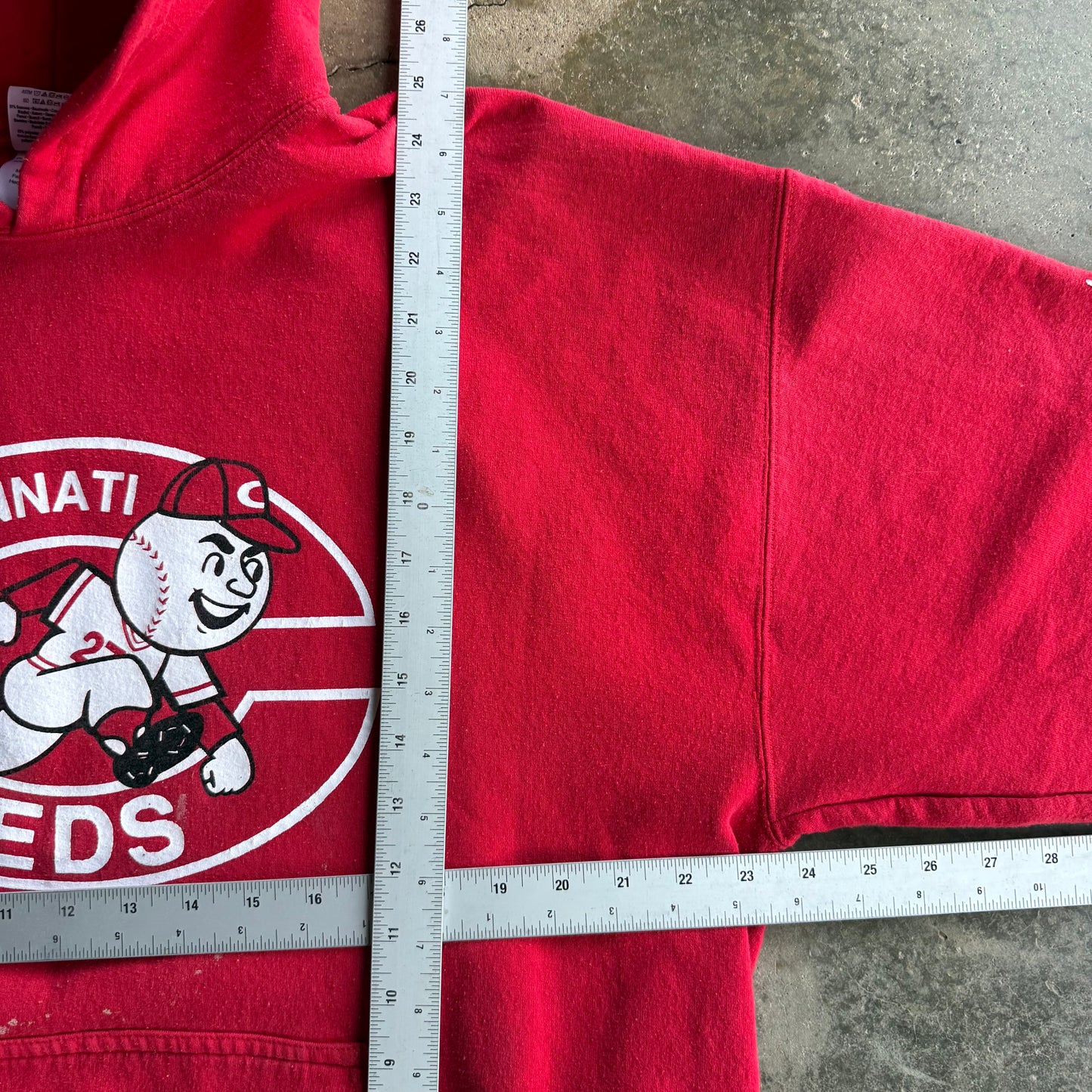 Vintage Cincinnati Red Hoodie - XL