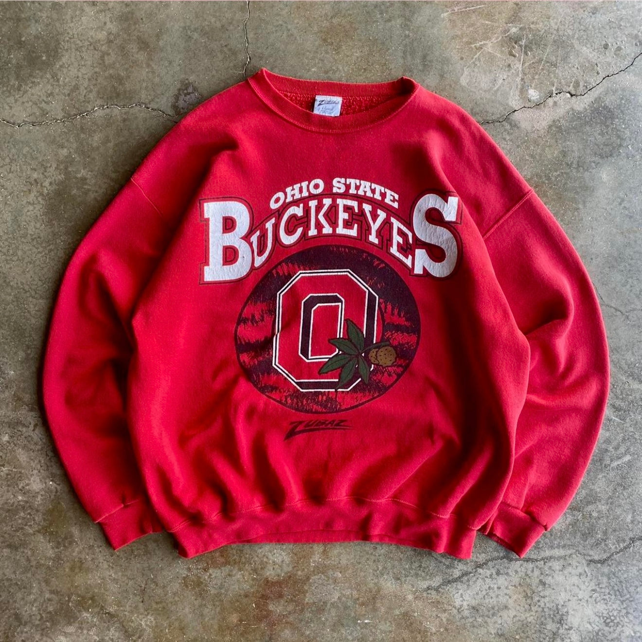 Vintage 90s Ohio Buckeyes Crewneck - XL