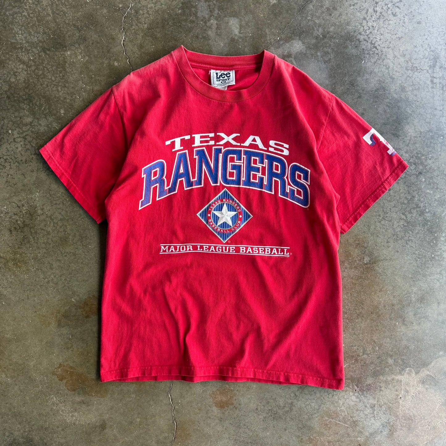 Vintage 90s Texas Rangers Tee - M