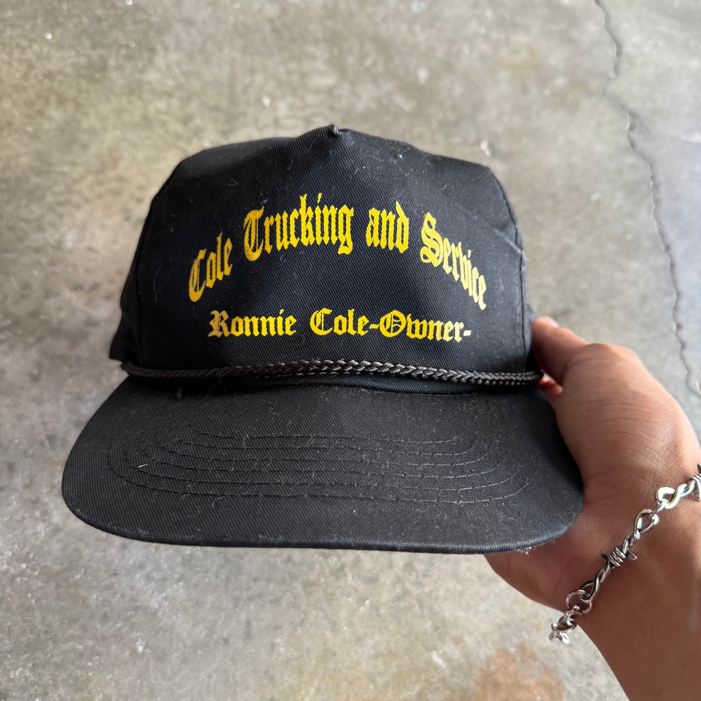 Vintage 90s Trucking SnapBack Hat