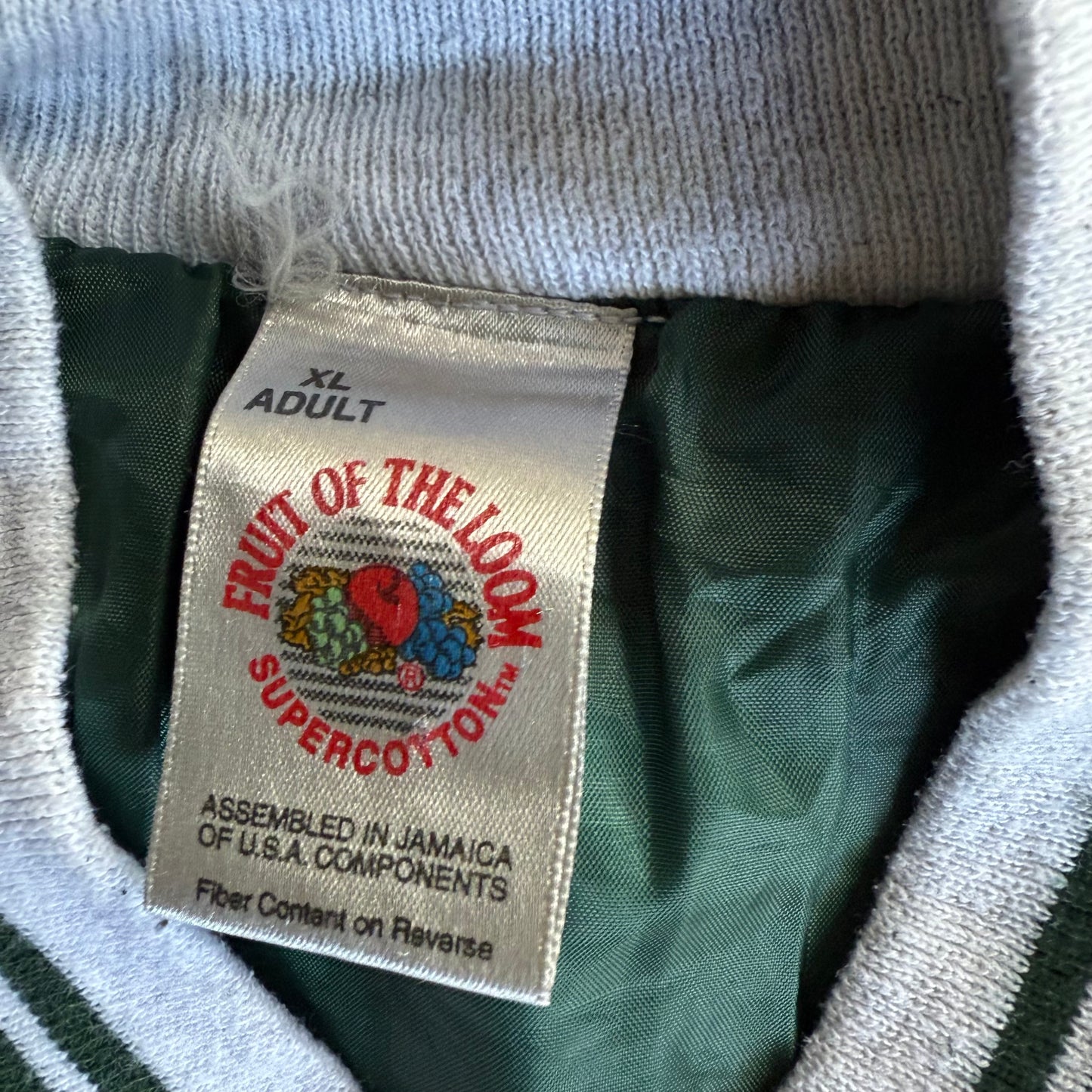 Vintage 90s Letterman Style Jacket - XL