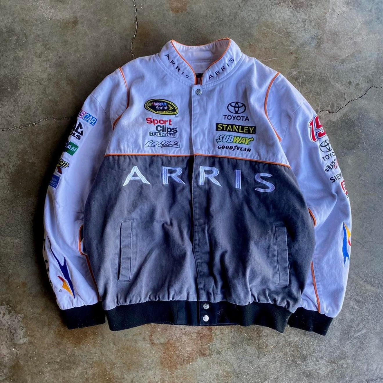 Vintage 00s NASCAR Racing Jacket - XL