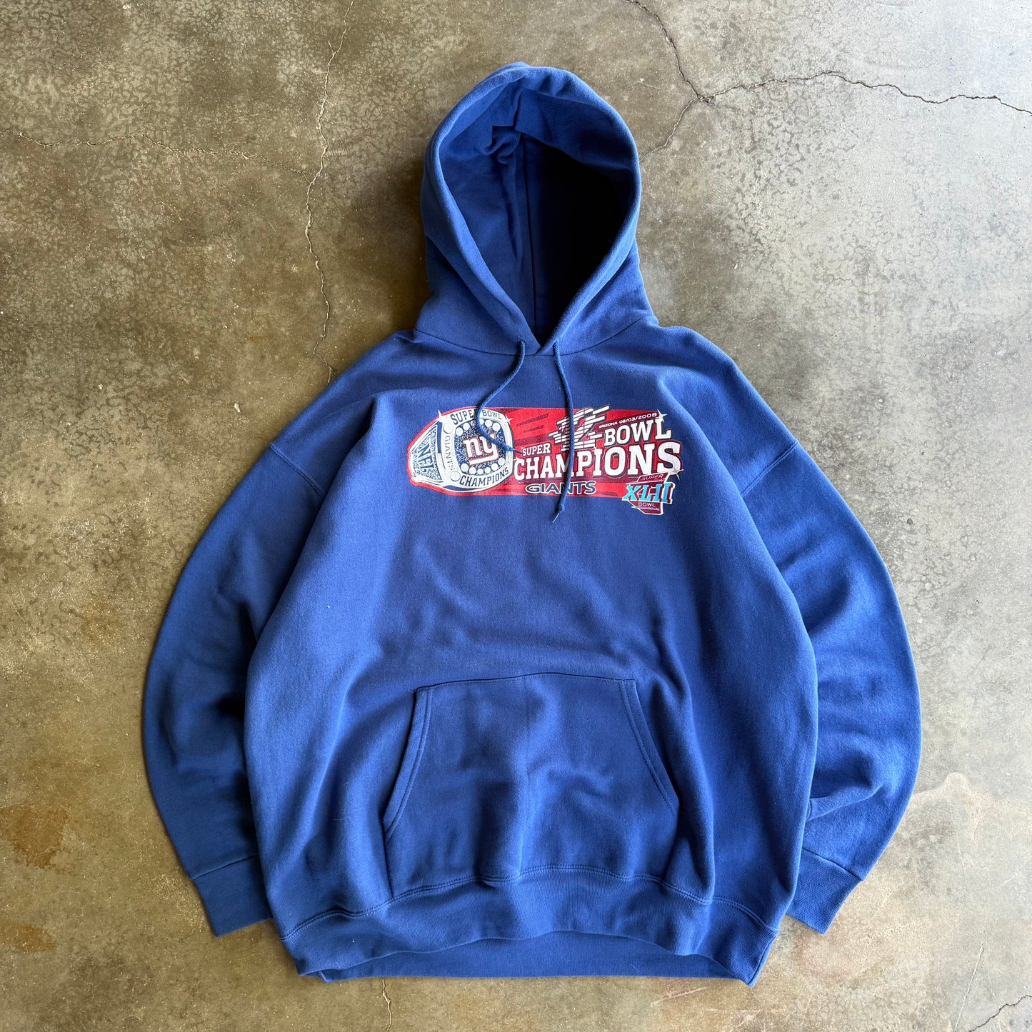 Vintage 00s New York Giants Hoodie - XL