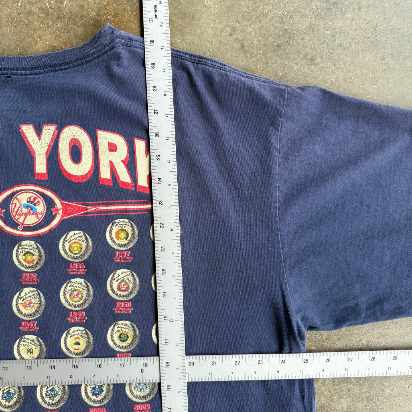 Vintage New York Yankees Ring Tshirt - XXL