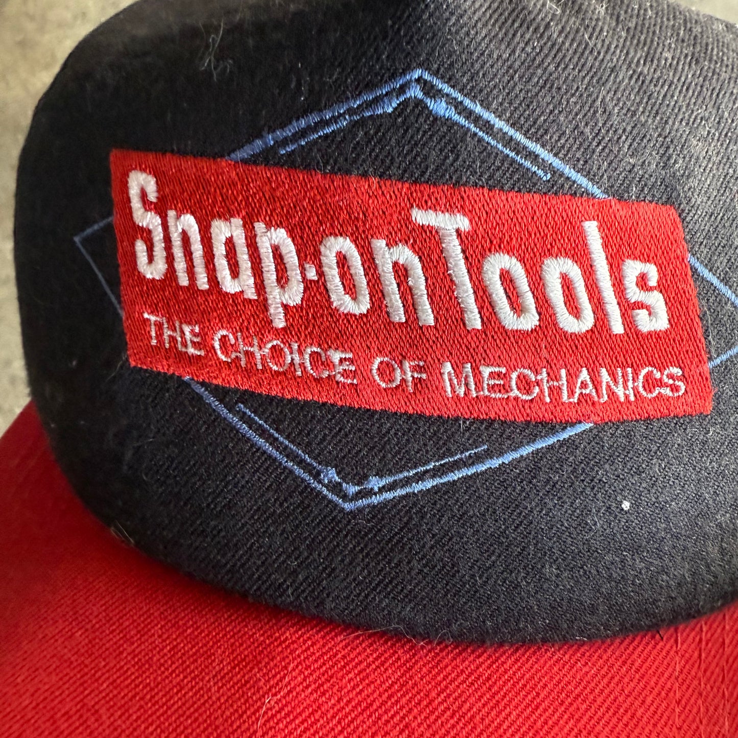 Vintage 90s Snap-On SnapBack Hat