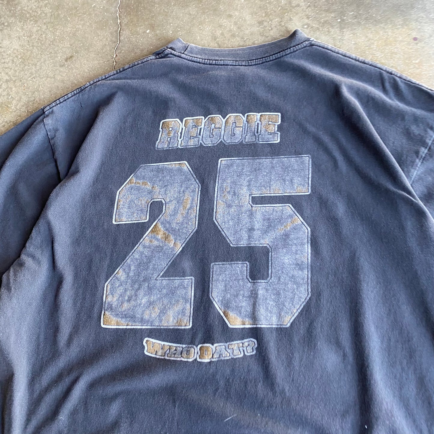 Vintage 00s Faded & Distressed Saints Tee - XXL