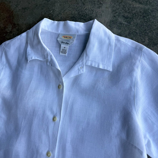 Vintage Woman’s Spring Button Up Top - 10