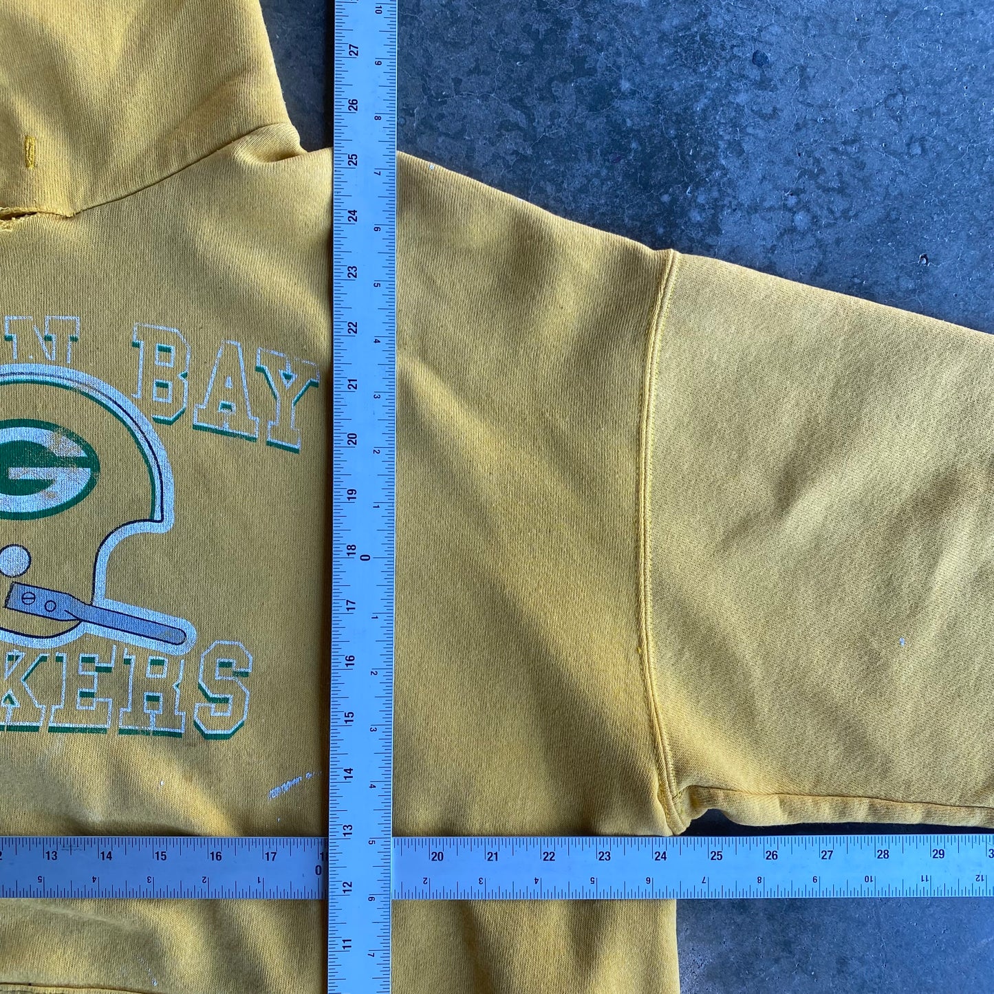 Vintage 90s Distressed Packers Hoodie - XL