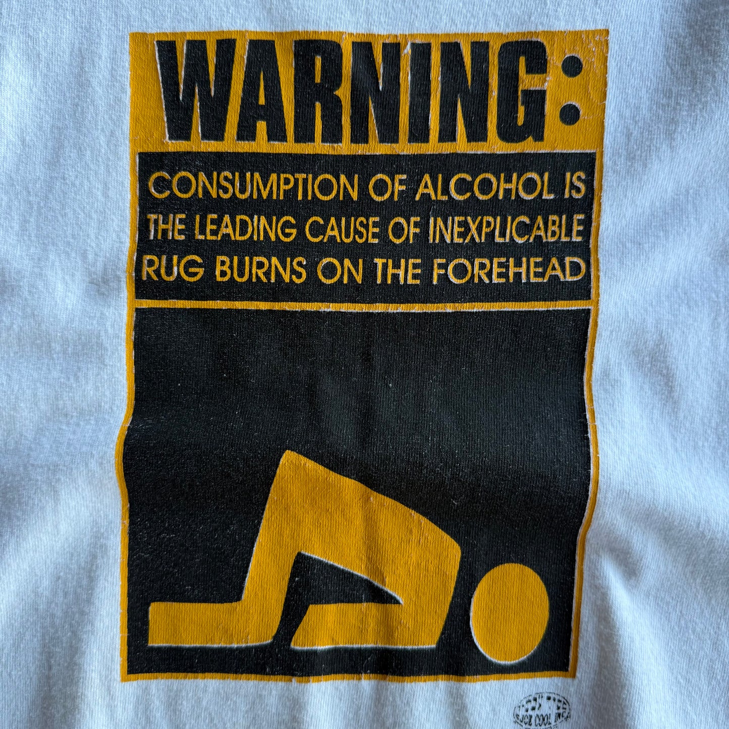 Vintage 00s Funny Drinking Tshirt - XL