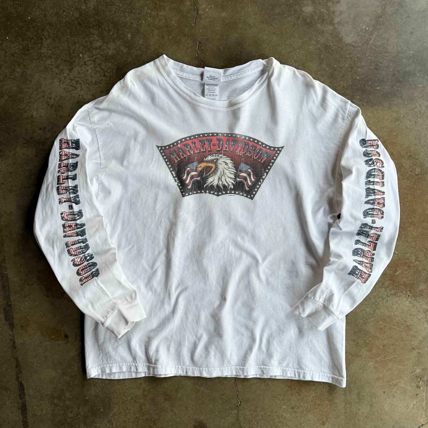 Vintage 00s Harley Davidson Long Sleeve - XL